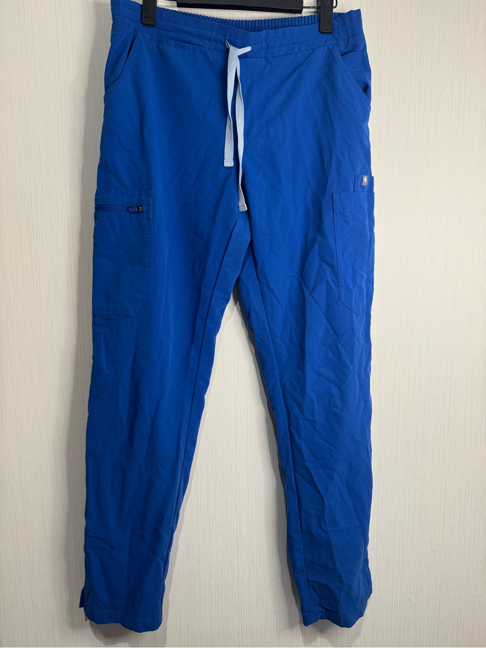 Figs Yola High Rise Scrub Pants! Small. Blue.